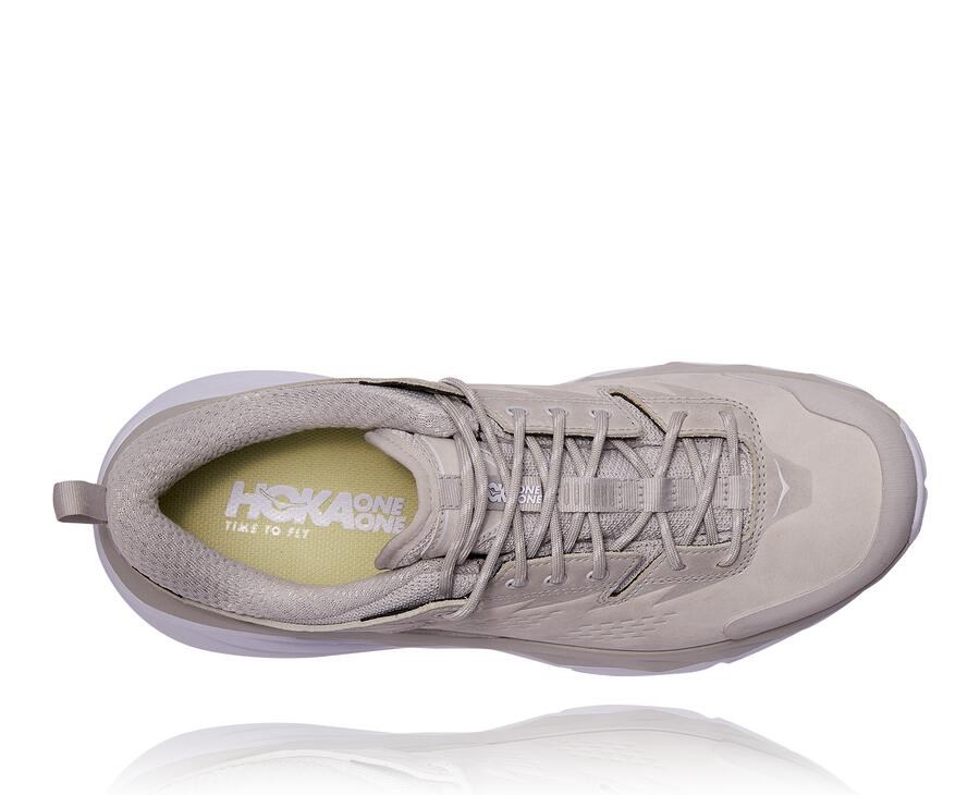 Tenis Trail Hoka One One Feminino Cinzentas - Kaha Baixo Gore-Tex - 897-CSTGOJ